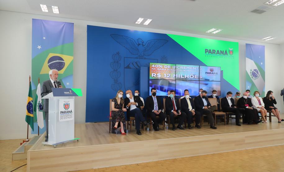 Estado aumenta em 40% o valor das diárias para leitos de psiquiatria