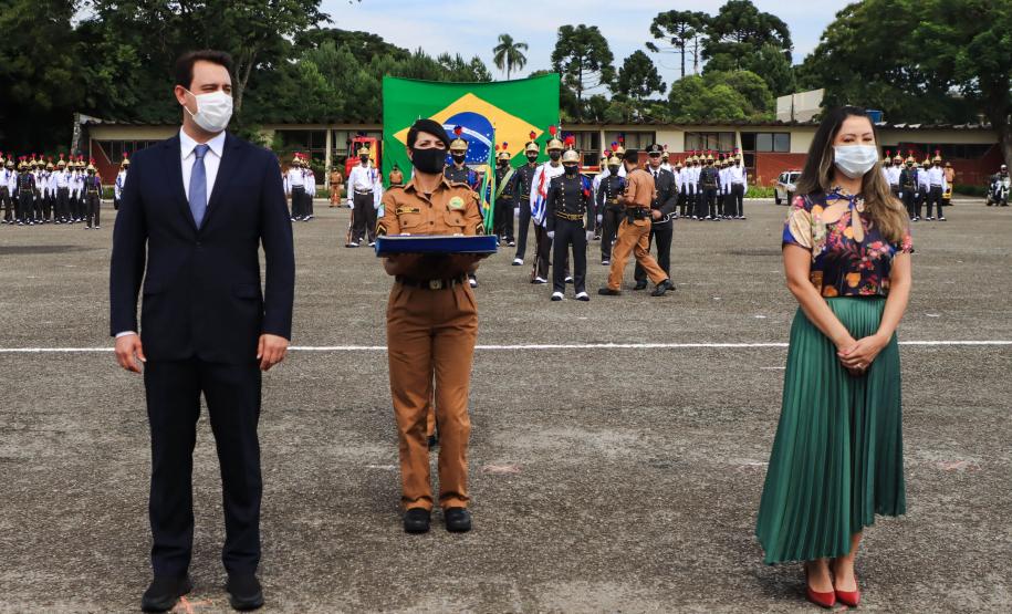 No aniversário da Academia do Guatupê, governador destaca evolução diária da PMPR