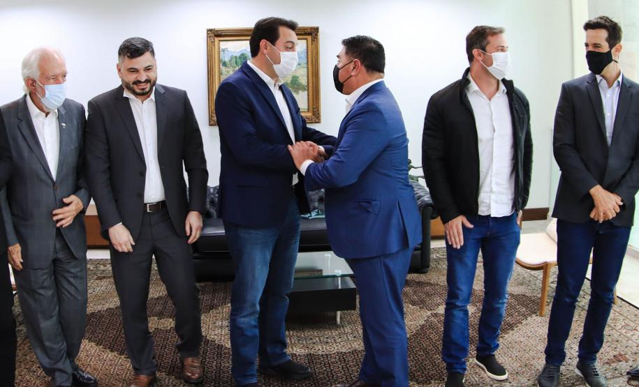 Em encontro com o SoftBank Group, governador reforça vocação do Paraná para inovação