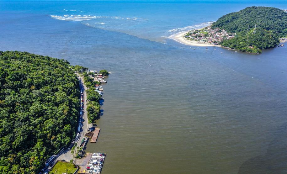 Governo do Estado anuncia que futura ponte de Guaratuba terá restrição de tráfego pesado