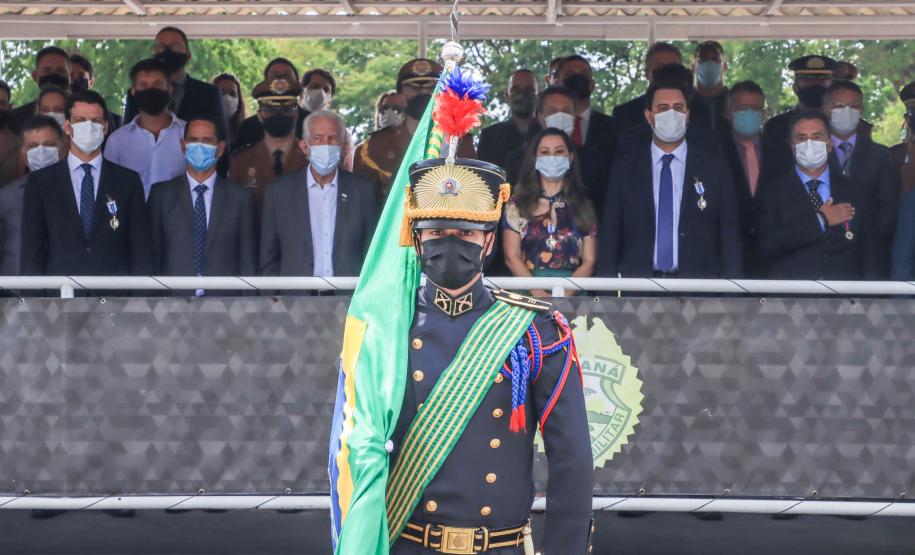 No aniversário da Academia do Guatupê, governador destaca evolução diária da PMPR