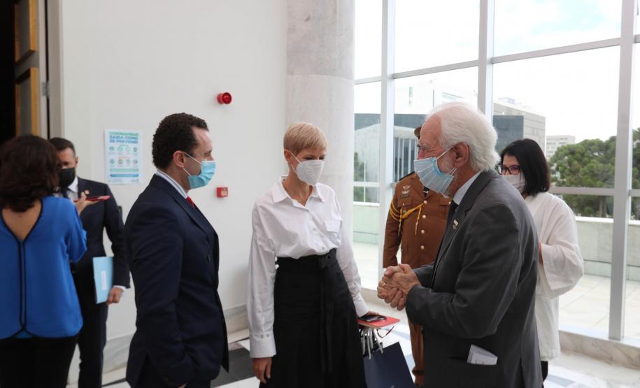 Infraestrutura é destaque em encontro do vice-governador com embaixador da Suíça no Brasil