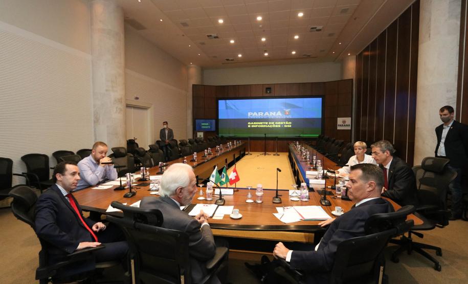 Infraestrutura é destaque em encontro do vice-governador com embaixador da Suíça no Brasil