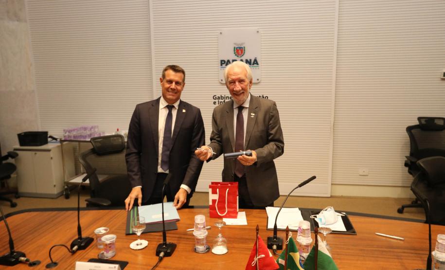 Infraestrutura é destaque em encontro do vice-governador com embaixador da Suíça no Brasil