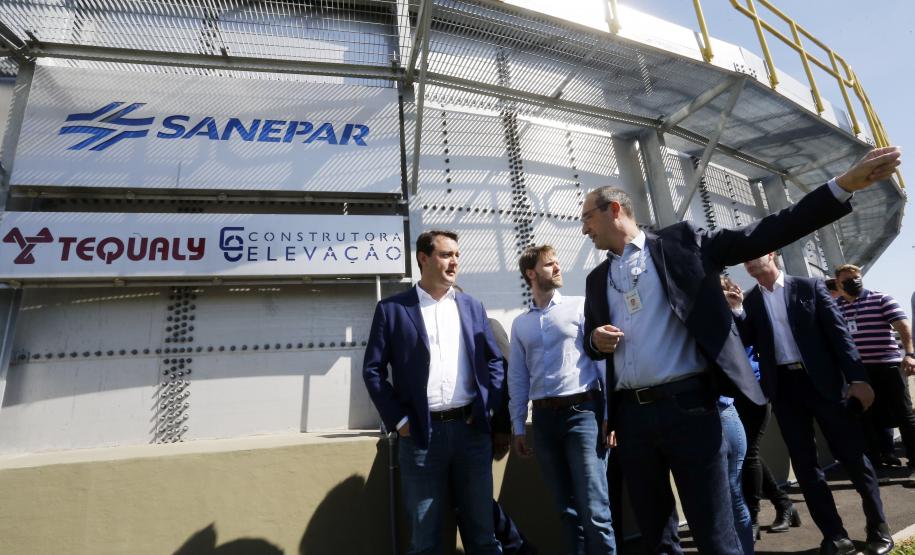Inaugurada a ampliação da Estação de Tratamento de Esgoto Belém, maior da Sanepar no PR