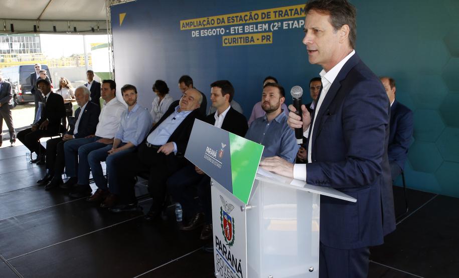 Inaugurada a ampliação da Estação de Tratamento de Esgoto Belém, maior da Sanepar no PR