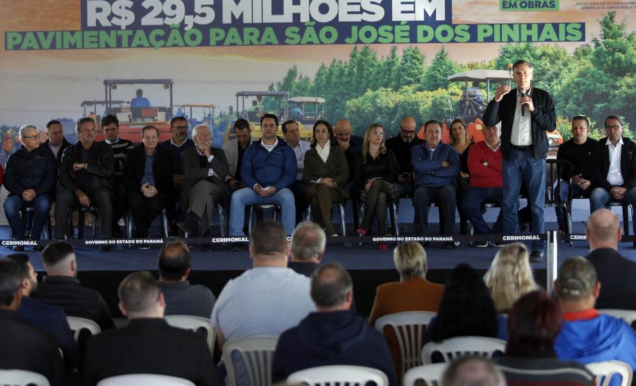 São José dos Pinhais recebe maior investimento da história em pavimentação