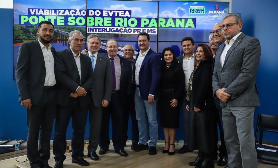 Paraná e Mato Grosso do Sul dão mais um passo para conectar os estados com nova ponte