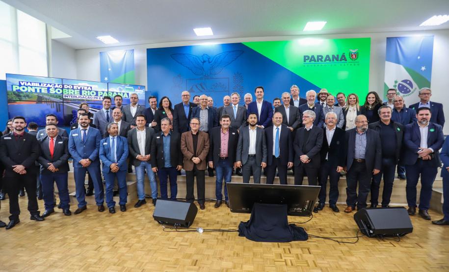 Paraná e Mato Grosso do Sul dão mais um passo para conectar os estados com nova ponte