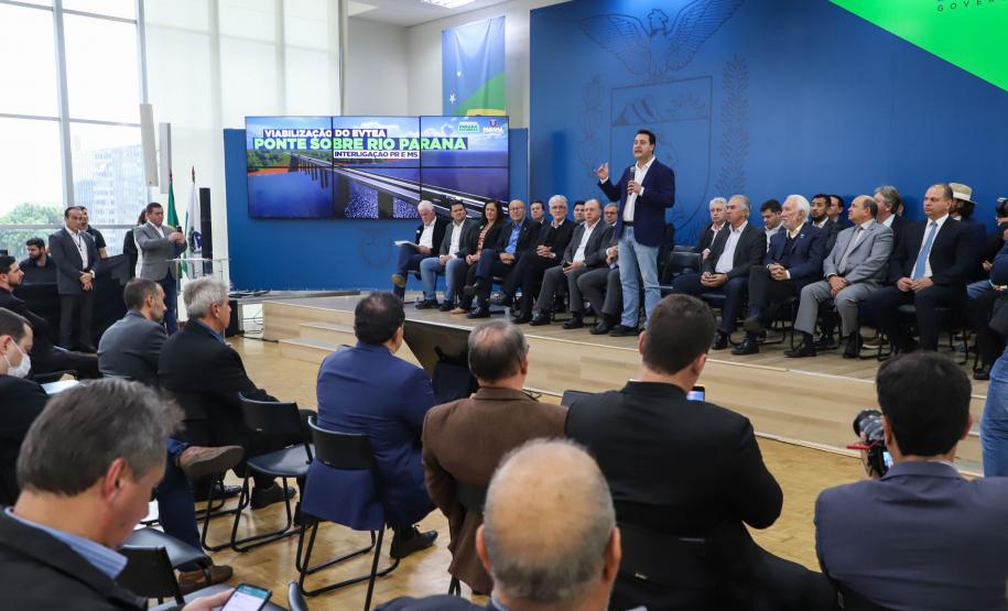 Paraná e Mato Grosso do Sul dão mais um passo para conectar os estados com nova ponte