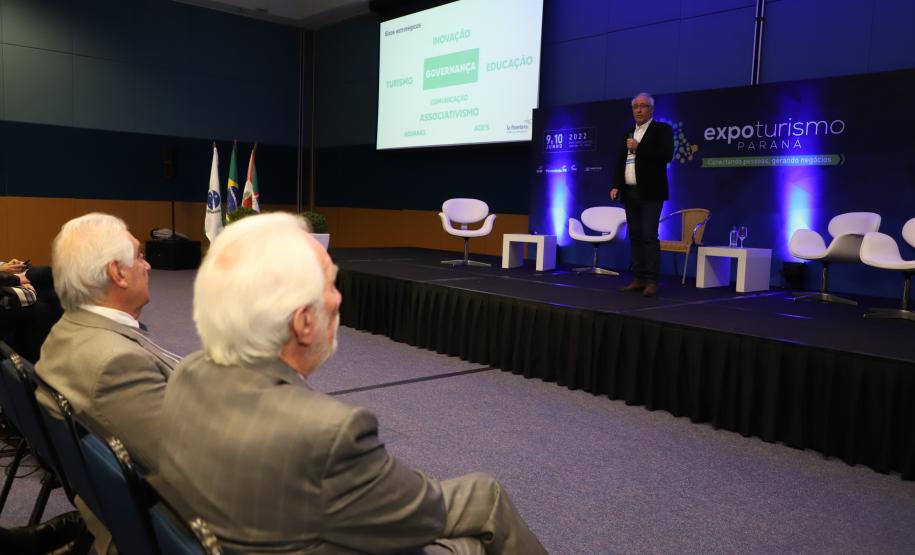 Governador em exercício destaca ações do Estado para expansão do setor na Expo Turismo