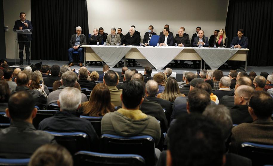 Governador ressalta importância da união com os municípios para o desenvolvimento do Paraná