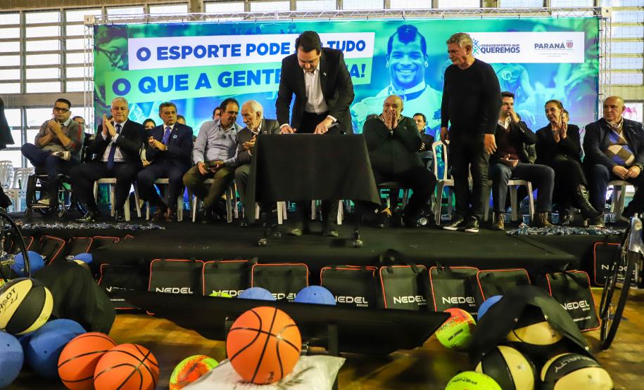 Governo anuncia Centro de Referência e ações para aprimorar o paradesporto no Paraná