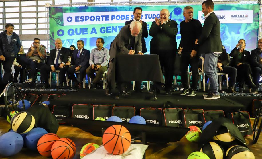 Governo anuncia Centro de Referência e ações para aprimorar o paradesporto no Paraná