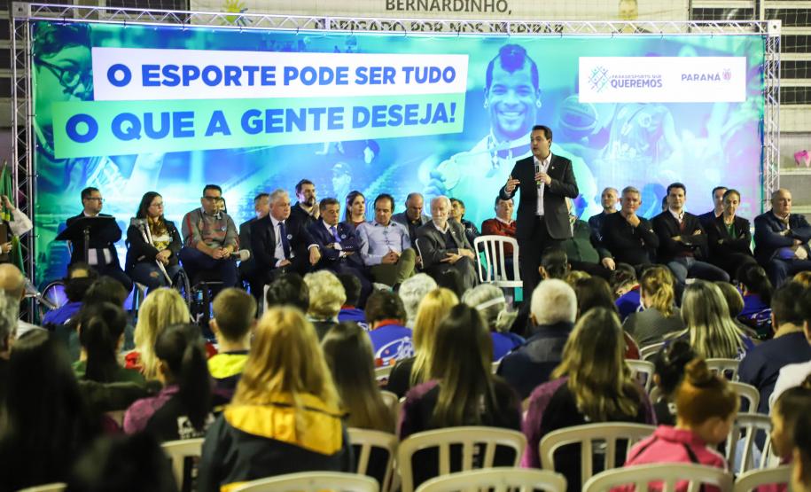 Governo anuncia Centro de Referência e ações para aprimorar o paradesporto no Paraná