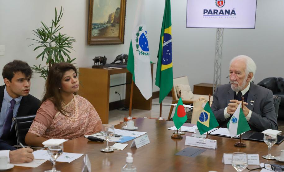 Paraná e Bangladesh buscam novas relações comerciais e de desenvolvimento social