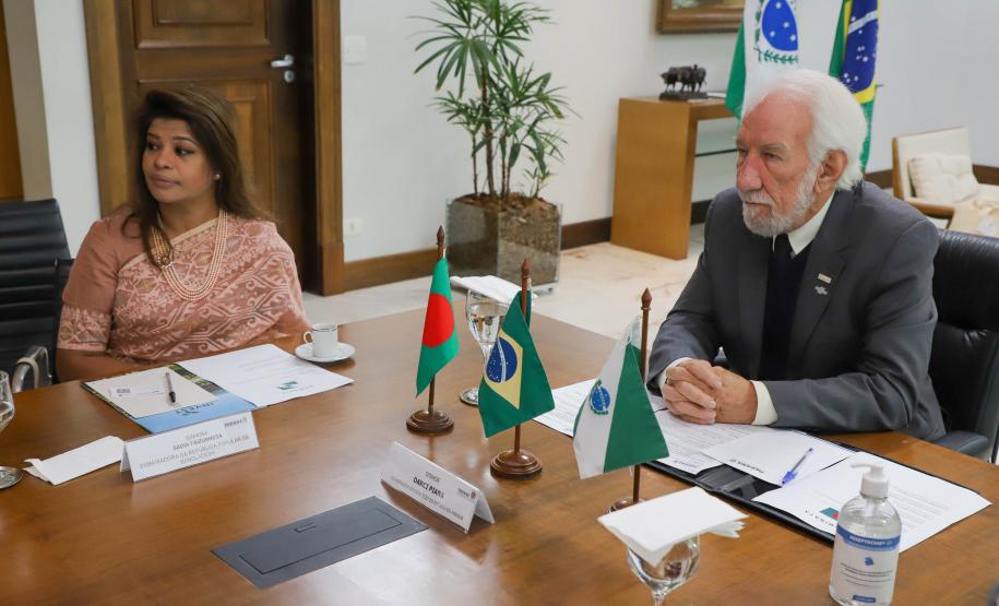 Paraná e Bangladesh buscam novas relações comerciais e de desenvolvimento social