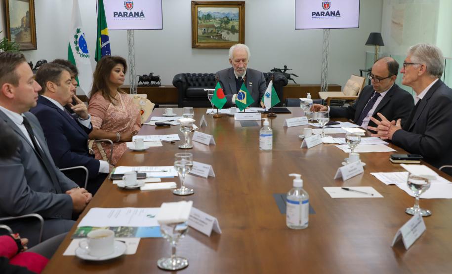 Paraná e Bangladesh buscam novas relações comerciais e de desenvolvimento social