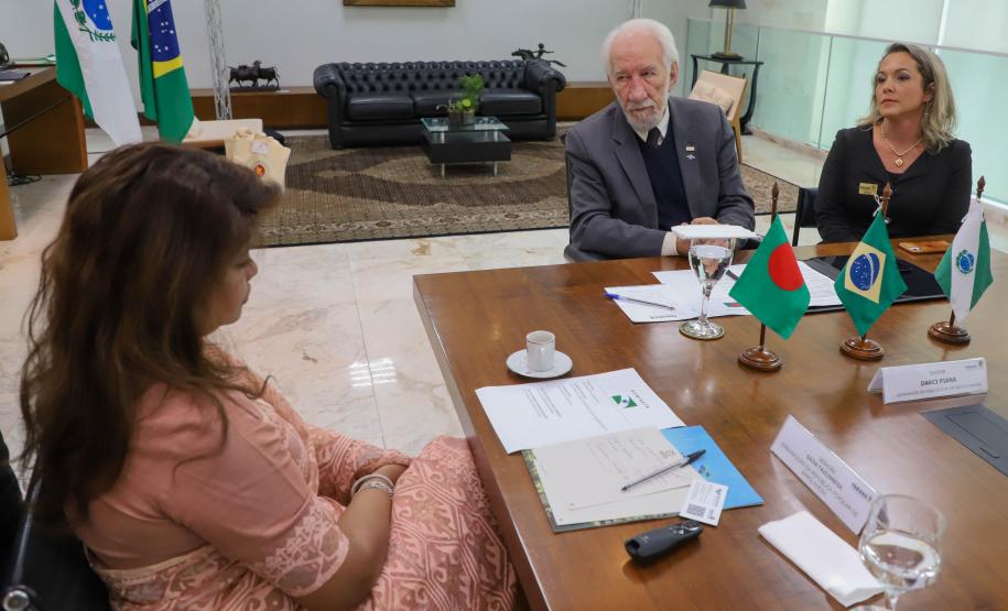 Paraná e Bangladesh buscam novas relações comerciais e de desenvolvimento social