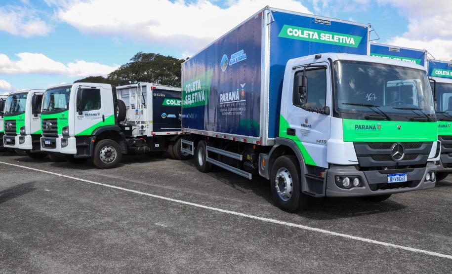 Municípios do Paraná recebem mais 208 caminhões do projeto Patrulha Ambiental