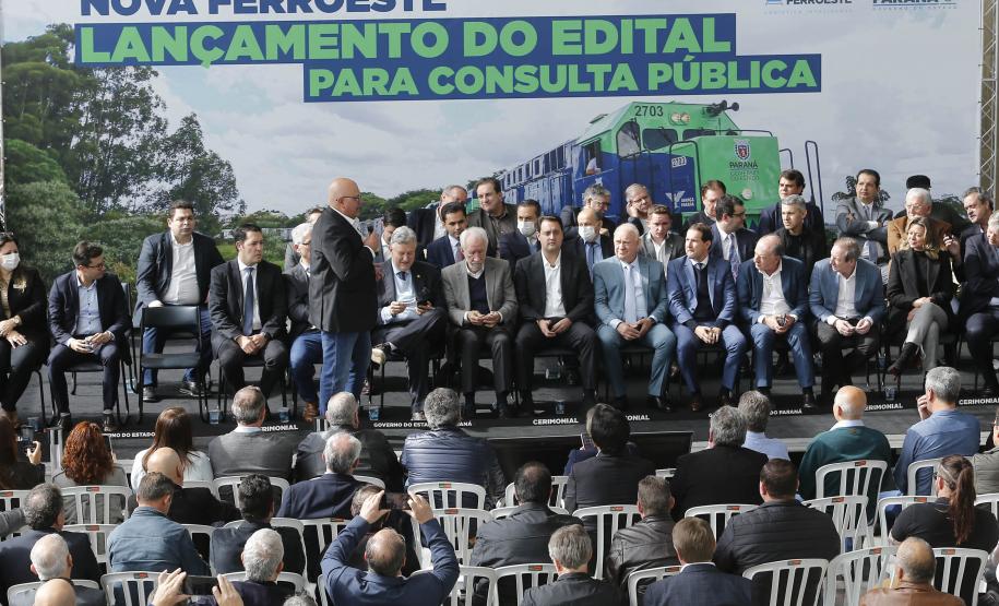 Estado divulga o edital da Nova Ferroeste, ligação ferroviária que vai transformar o País