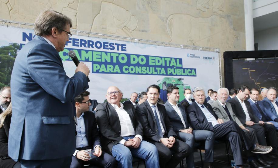 Estado divulga o edital da Nova Ferroeste, ligação ferroviária que vai transformar o País