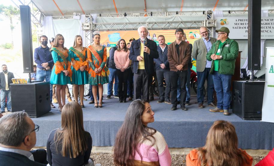 Piana destaca atuação do Estado para impulsionar a produção de ponkan em Cerro Azul