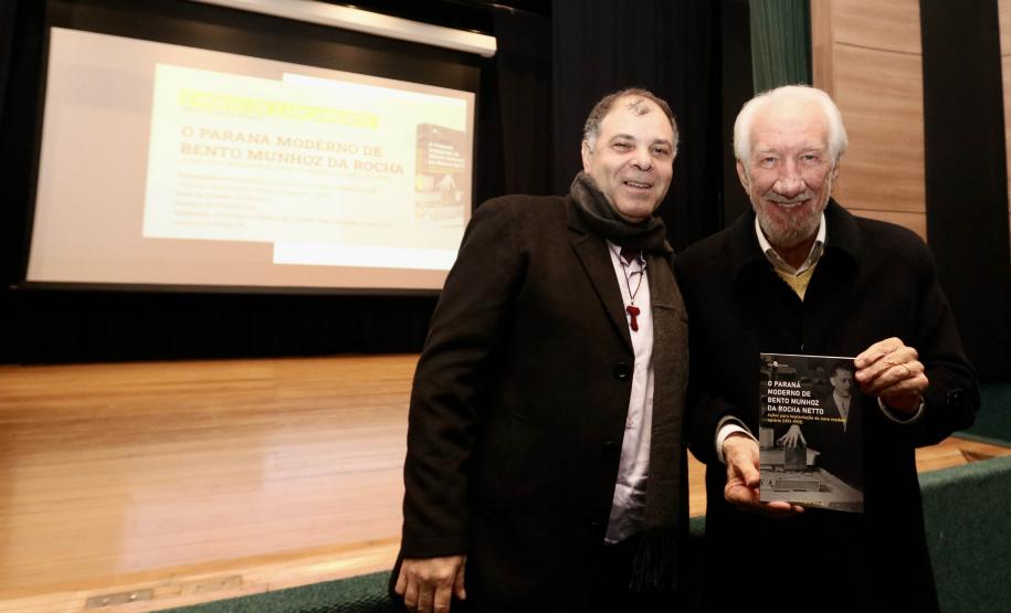 Estado apoia lançamento de livro sobre Bento Munhoz da Rocha Netto