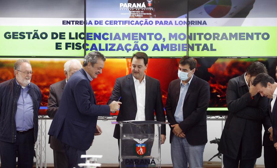 Londrina recebe certificado do Estado que garante autonomia na gestão ambiental