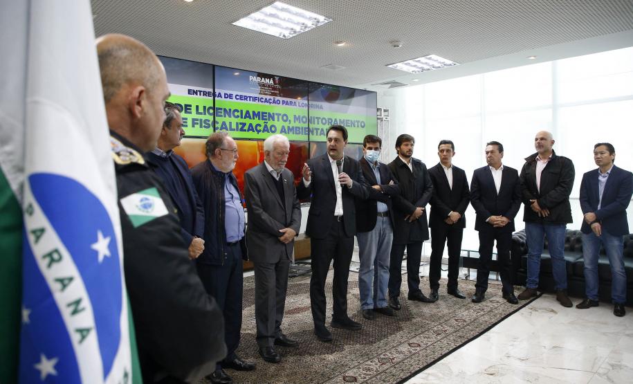 Governador anuncia novo Batalhão da PM e libera R$ 15 milhões para o CEEP de Londrina