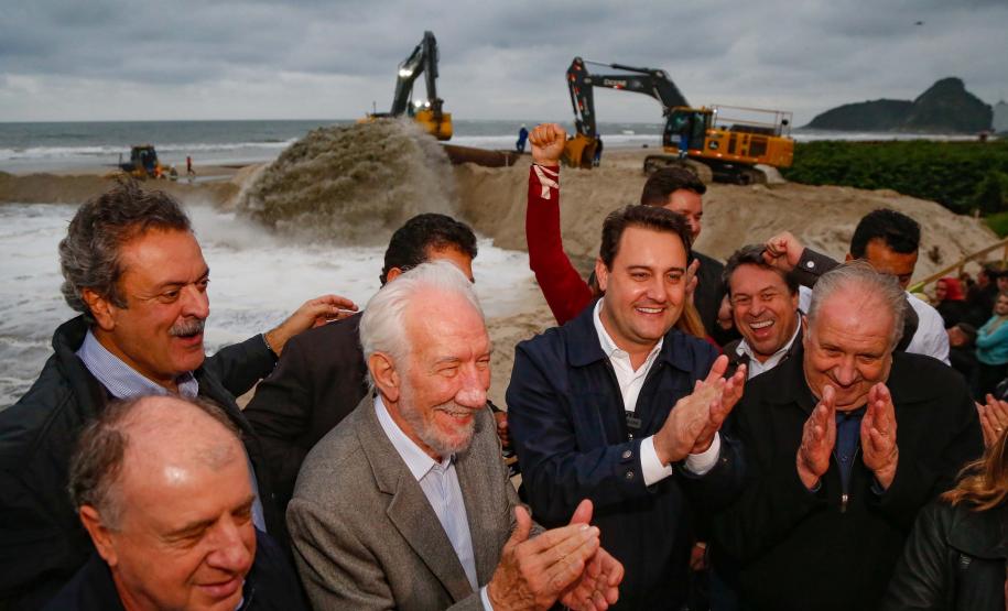 Governador autoriza início das obras de dragagem e revitalização de Matinhos