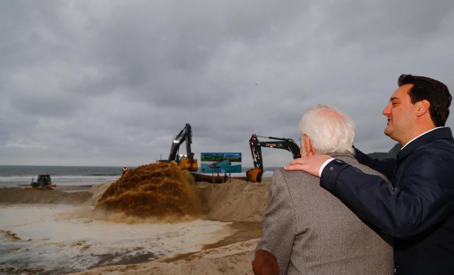 Governador autoriza início das obras de dragagem e revitalização de Matinhos
