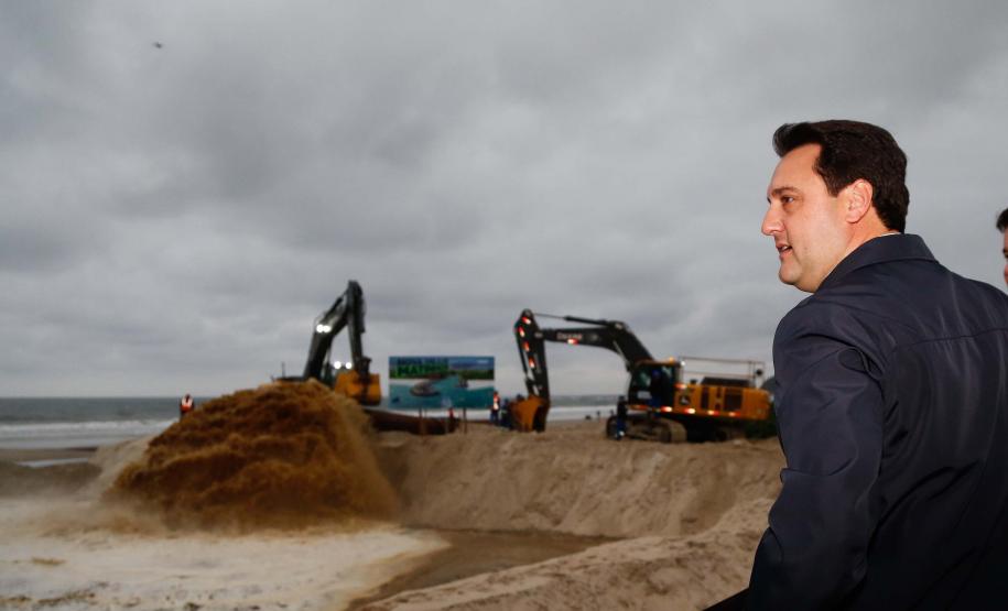 Governador autoriza início das obras de dragagem e revitalização de Matinhos