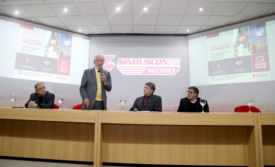 Piana destaca apoio do Sinduscon a projetos habitacionais do Estado