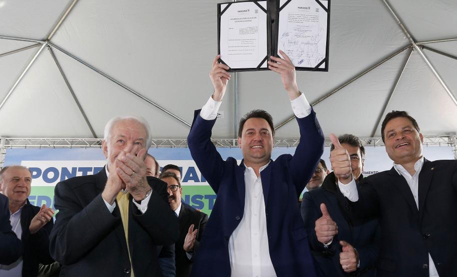 Governador lança edital de construção da Ponte de Guaratuba, que resolve gargalo histórico do Litoral