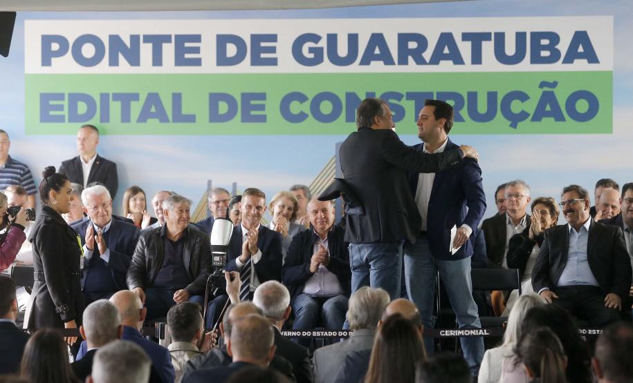 Governador lança edital de construção da Ponte de Guaratuba, que resolve gargalo histórico do Litoral