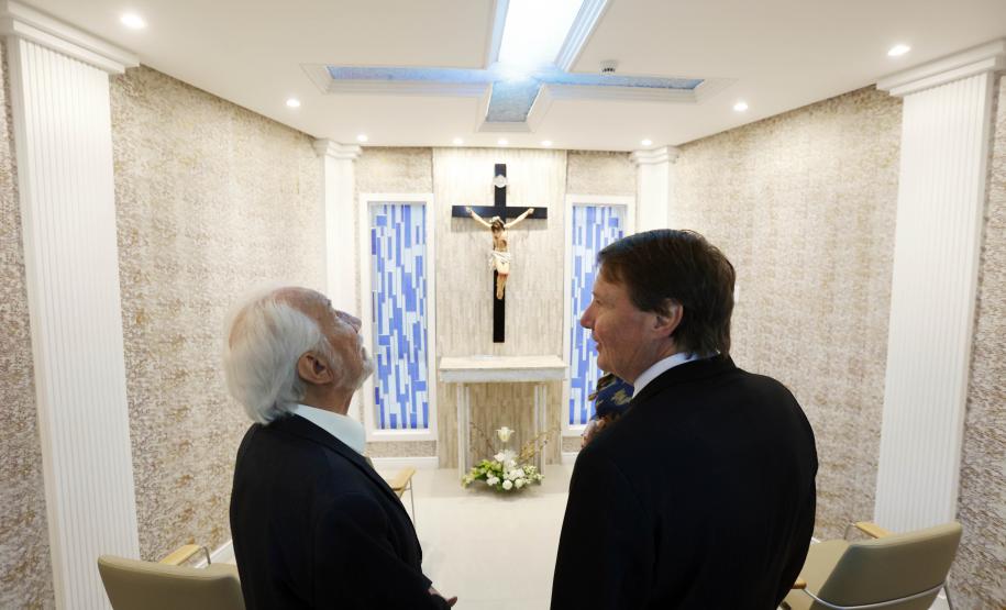 Governador em exercício participa de inauguração de novo complexo médico de Colombo