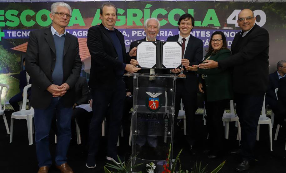 Novas parcerias institucionais vão fortalecer projetos da Escola Agrícola 4.0