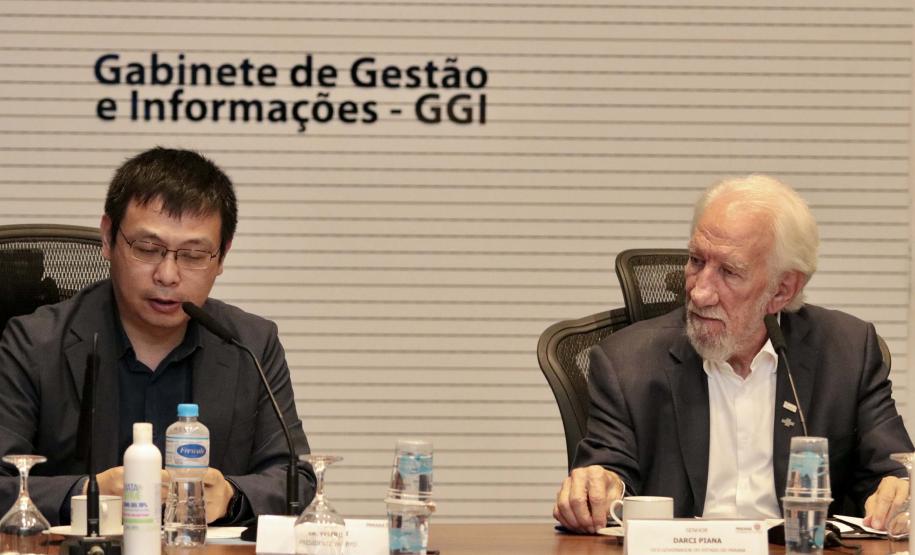 Estado e chinesa BYD discutem instalação de uma unidade da multinacional no Paraná
