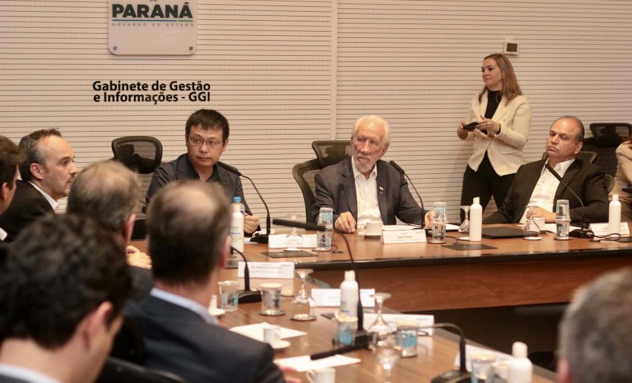 Estado e chinesa BYD discutem instalação de uma unidade da multinacional no Paraná