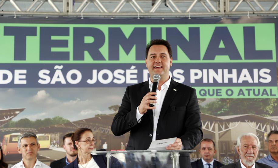Governador autoriza início da construção do novo terminal de São José dos Pinhais