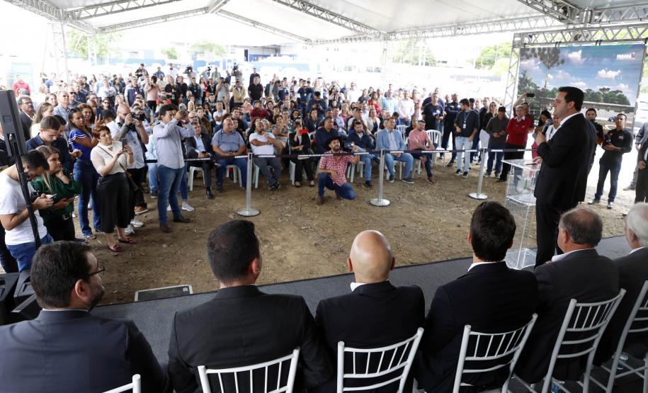 Governador autoriza início da construção do novo terminal de São José dos Pinhais