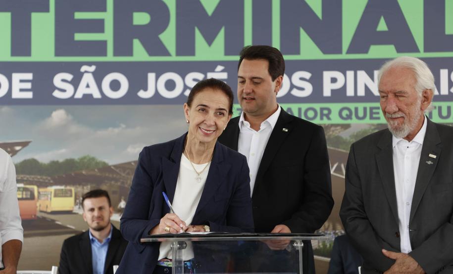 Governador autoriza início da construção do novo terminal de São José dos Pinhais