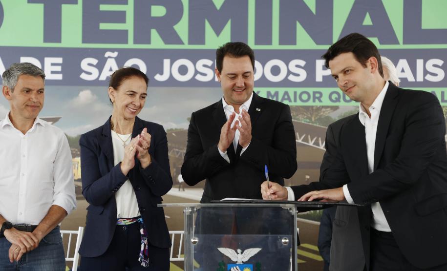 Governador autoriza início da construção do novo terminal de São José dos Pinhais