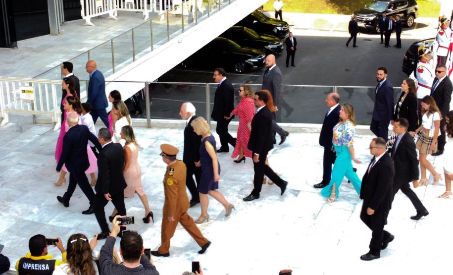 Ratinho Junior e Darci Piana tomam posse para mais quatro anos de mandato