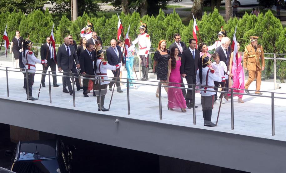 Ratinho Junior e Darci Piana tomam posse para mais quatro anos de mandato