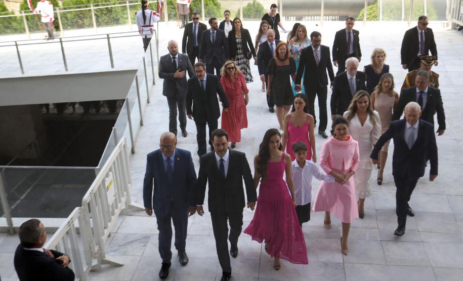 Ratinho Junior e Darci Piana tomam posse para mais quatro anos de mandato