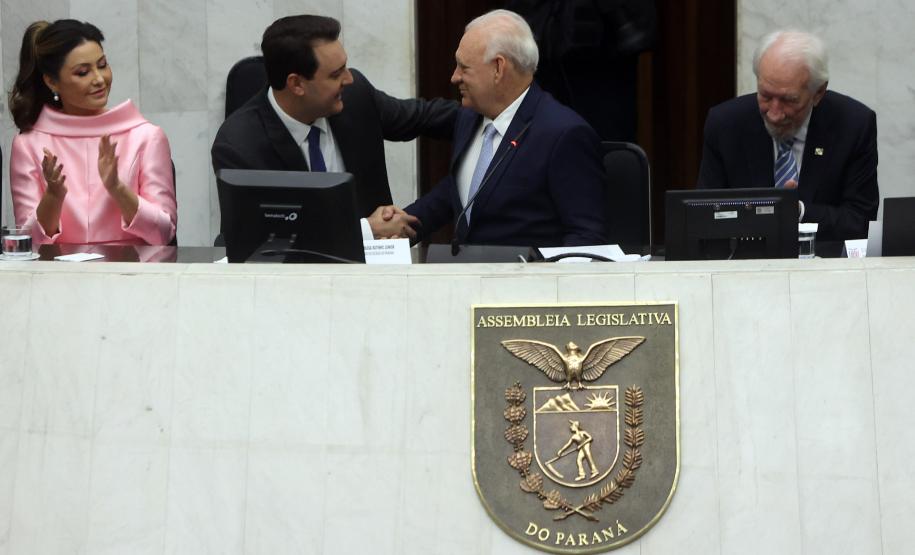 Ratinho Junior e Darci Piana tomam posse para mais quatro anos de mandato