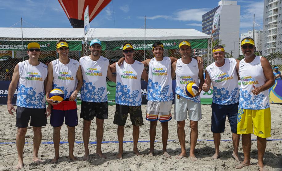 Com medalhistas olímpicos, Vôlei das Estrelas agita programação do Verão Maior Paraná