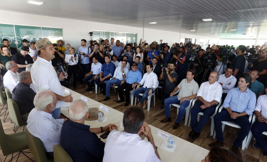 No Show Rural, governador destaca investimentos e união com setor privado no agronegócio